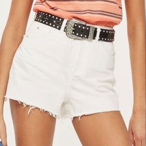 Topshop Moto Mom Shorts